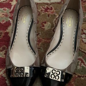 Brand new coach wedges